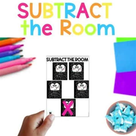 Subtract The Room Subtraction Within Ten By I Love 1st Grade By Cecelia