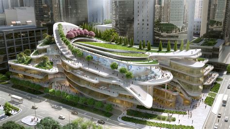 Architectural Sledding Paths Beijing Civic Center