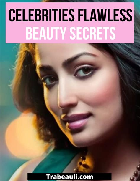 Top 10 Celebrity Natural Beauty Secrets Revealed In 2020 Trabeauli