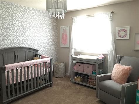 30 Pink And Grey Nursery Ideas Decoomo