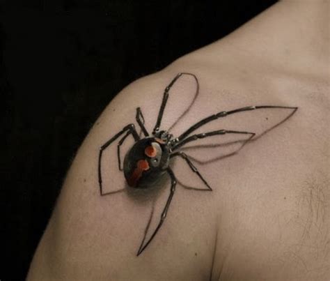 14 Best Black Widow Spider Tattoo Designs For Women Images On Pinterest