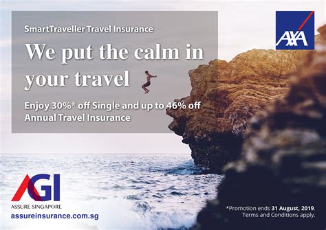Axa travel insurance includes access to a 24/7 helpline that you can ring if you have any medical problems while on holiday, including emergencies. AGI-Aug-2019-AXA-Travel-Insurance-Promotion - Assure General Insurance