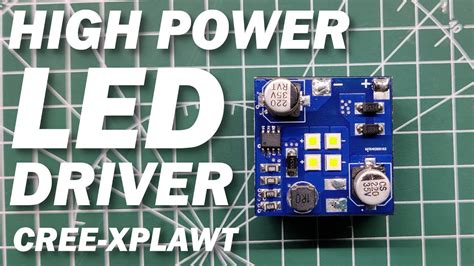 High Power Led Driver Board Youtube