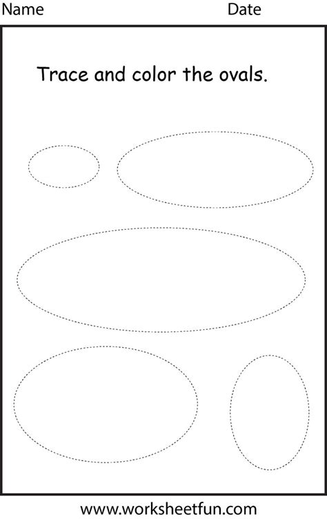 Preschool Shapes Worksheet | Shape worksheets for preschool, Shapes