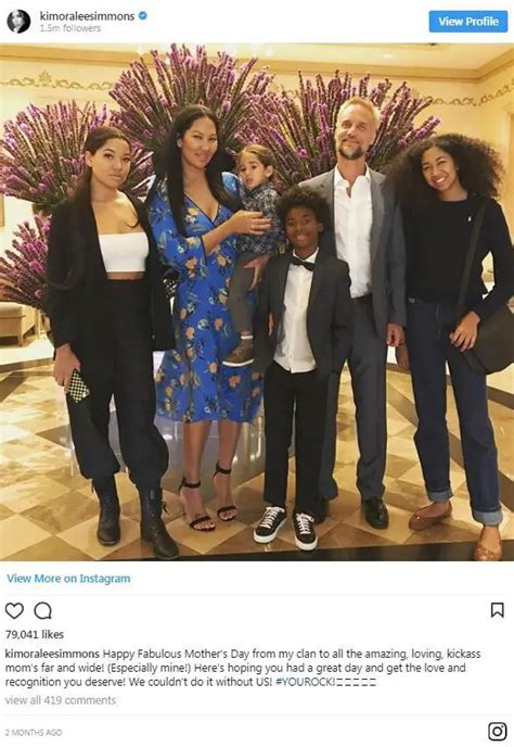 Kimora Lee Simmons All About Multi Racial From Kids Husband