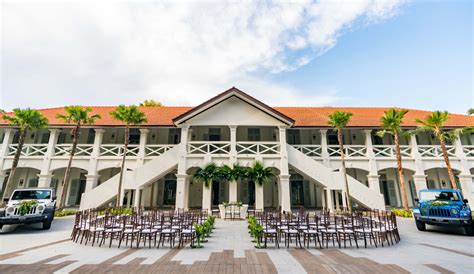 The Newest Wedding Venues In Sentosa Singapore The Outpost Hotel Sentosa