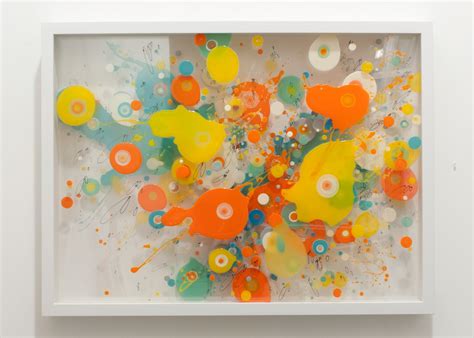 "CPT1" enamel on layered plexiglass. 30 x 40 x 3.5 inches ...
