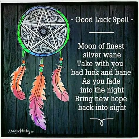 Good Luck Spell Witchcraft Spell Books Wicca Witchcraft Magick Spells