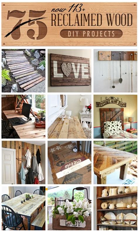 113 Reclaimed Wood Diy Projects