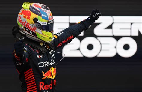 ‘checo Perez Clinches Azerbaijan Grand Prix Efe Noticias