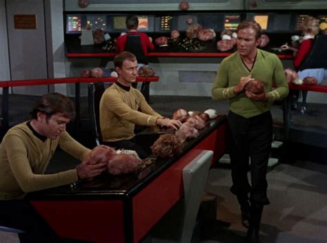 Scene From Tos Tribbles Episode Bridge Of Uss Enterprise Ncc 1701