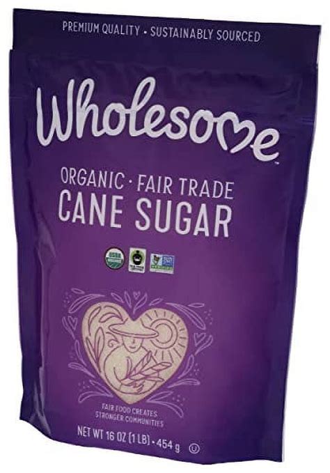 Wholesome Organic Cane Sugar Usda Certified Organic Fair Trade