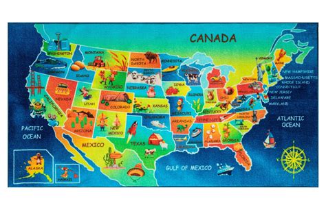 Learning United States Map