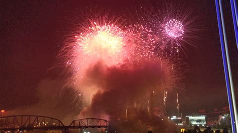July 4 2019 Nashville Tn Fireworks Finale Youtube
