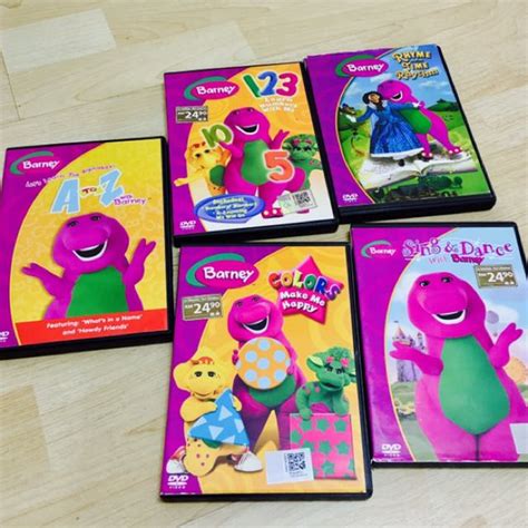 Barney Dvds Babies And Kids Babies And Kids Fashion On Carousell