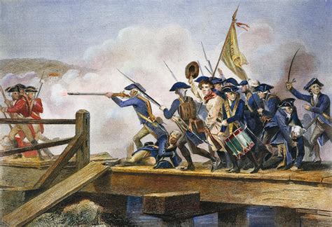 The Battle Of Concord 1775 Photograph By Granger