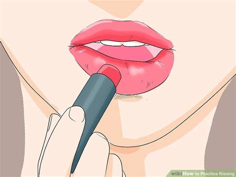 3 ways to practice kissing wikihow apply lip gloss how to apply lipstick first kiss first