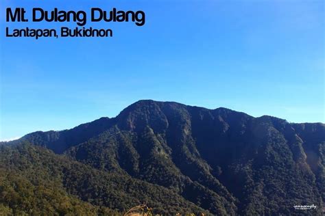 Mount Dulang Dulang Description