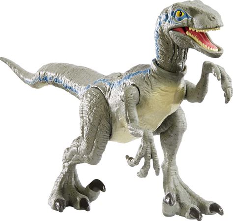Buy Jurassic World Savage Strike Velociraptor Blue Online At