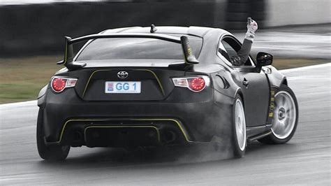 350hp Toyota Gt86 With Greddy Turbo Kit Drifting And Lovely Flutter