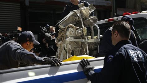suspected 9 11 plane part removed from between 2 nyc buildings no human remains found at site