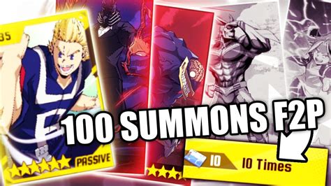 100 F2p Card Banner Summons Been Saving These Since Launch My Hero