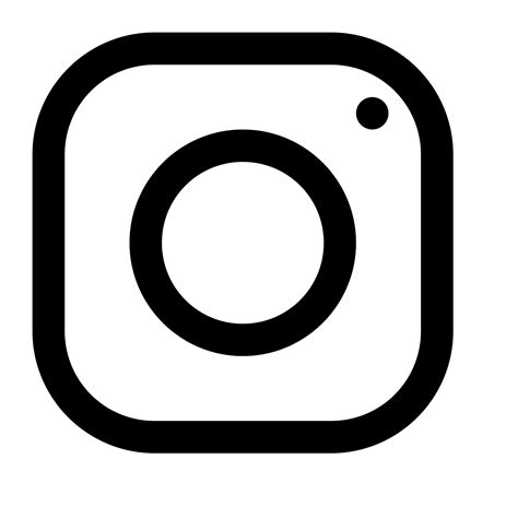 Instagram Logo Black And White Png Hd Isolated Png Mart