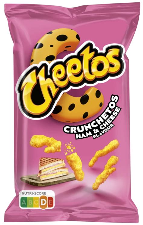 Cheetos Crunchetos Ham And Cheese Crisps 110g Cut Price Barrys Food