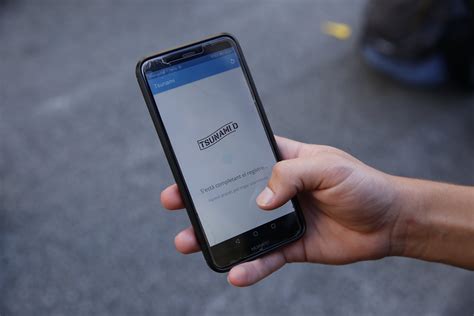 El Tsunami Democràtic utiliza la app por primera vez