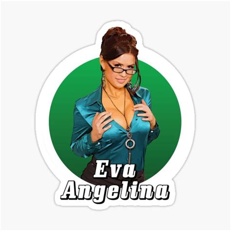 eva angelina sticker for sale by xgirlsx redbubble