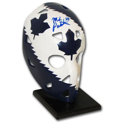 Mike Palmateer Autographed Toronto Maple Leafs Full Size Replica Goalie