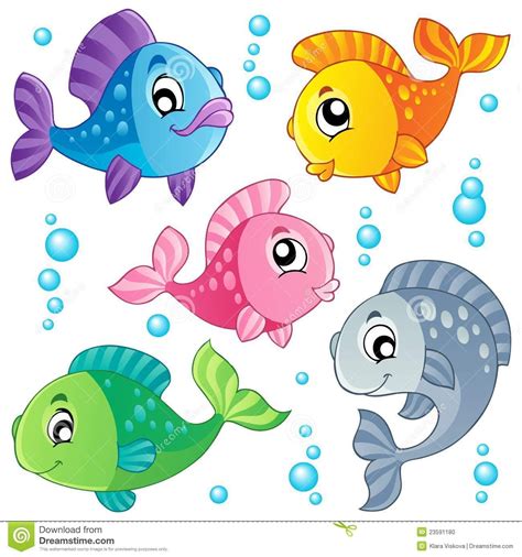 Various Cute Fishes Collection 3 Desenho De Peixe Colorido Peixe
