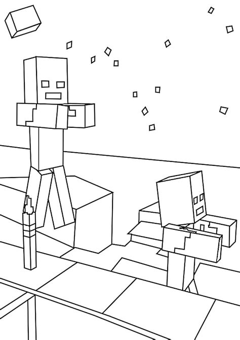 Disegni da stampare e colorare minecraft disegni immagini e stampe. Pagine da colorare con gli oggetti e personaggi da ...