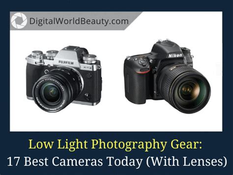 17 Best Cameras For Low Light Photography And Videography
