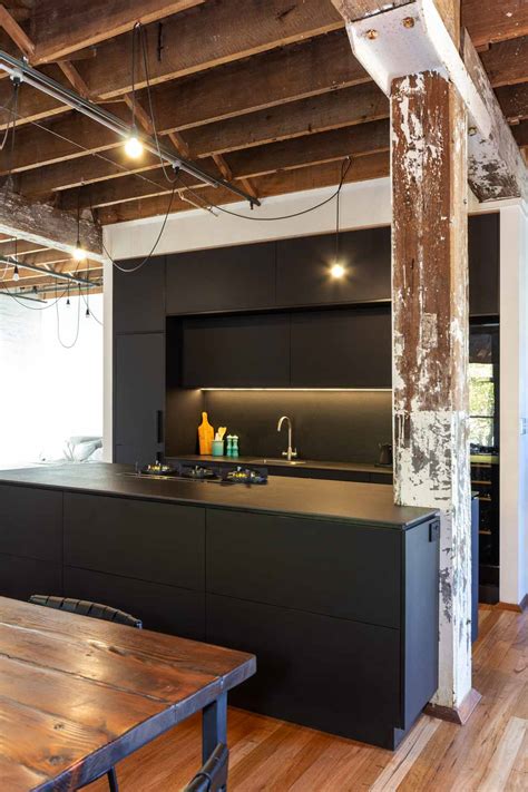 Whether you want inspiration for planning an industrial kitchen renovation or are building a designer kitchen from scratch, houzz has 26,551 images from the best designers, decorators, and architects in the country, including emily spykman and paul craig photography. Black Industrial Kitchen, Darlinghurst | Premier Kitchens