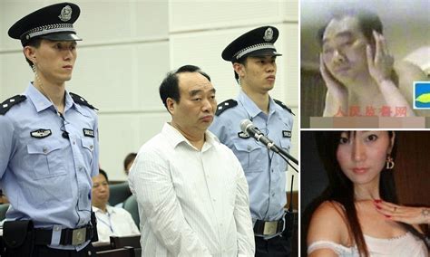 Lei Zhengfu Caught On Video Having Sex With Teenage Mistress Is Jailed For 13 Years On