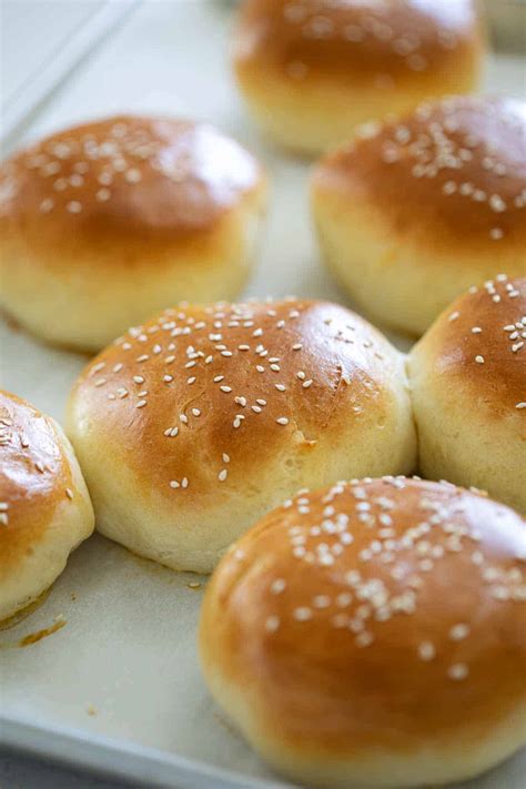 Homemade Hamburger Buns From Scratch Taste And Tell