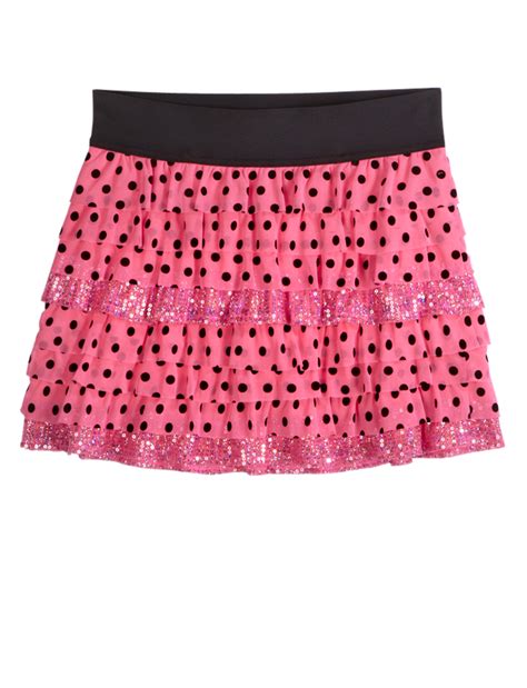 Polka Dot Tiered Skirt Skirts And Skorts Clothes Shop Justice