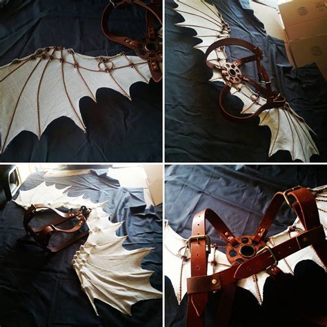 Da Vinci Ornithopter Wings Steampunk Costume Piece Etsy Steampunk