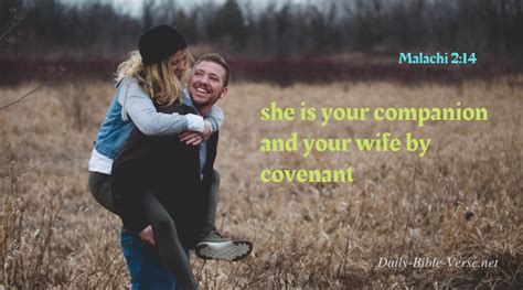 Daily Bible Verse Marriage And Relationships Malachi 2 14 NASB