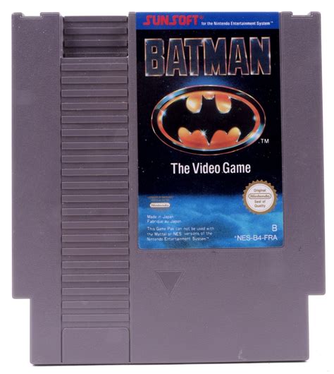 Batman Nes Retro Console Games Retrogame Tycoon