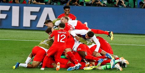 Englands Penalty And First Shootout Win On 2018 Fifa World Cup Russia