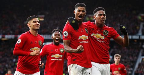 Tons of awesome manchester united 2020 wallpapers to download for free. Marcus Rashford Manchester United goal celebration ...