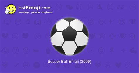 ⚽ Soccer Emoji Meaning With Pictures From A To Z