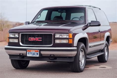 No Reserve 1997 Gmc Yukon Slt 4x4 For Sale On Bat Auctions Sold For