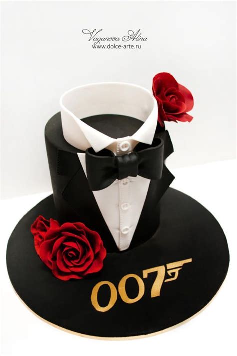 Choosing the shape and design for the birthday cake for men is really a critical task, just chill and relax as we already covered in this article some of the mind blowing cake design ideas for below are some amazing concept of birthday cake ideas for men and kids which surely you will like them. Bond cake by Alina Vaganova | Happy birthday cakes, Cakes ...