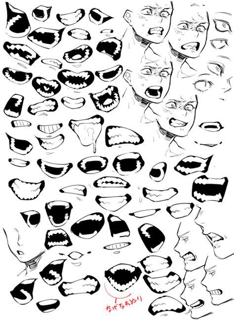 20 Anime Mouth Ideas Anime Mouths Mouth Drawing Drawings