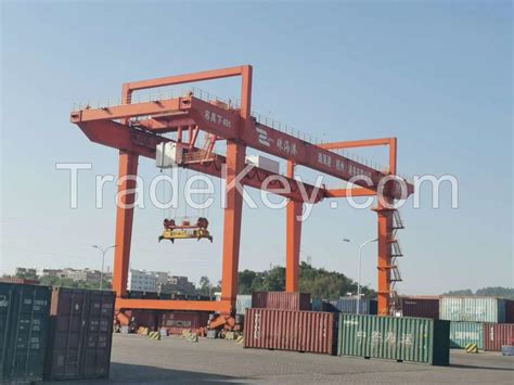 Rail Mounted Container Gantry Crane By Nucleon Xinxiang Crane Co