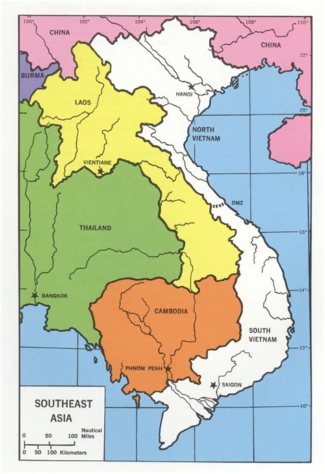 Map Of Southeast Asia During Vietnam War World Maps Sexiz Pix