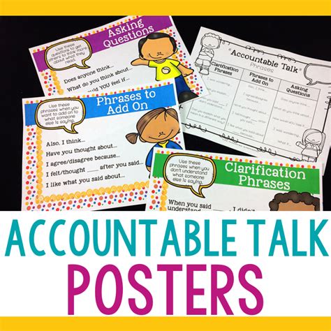 Teaching Your Students To Use Accountable Talk — The Classroom Nook